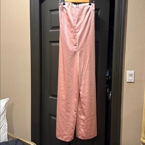 Satin effect jumpsuit